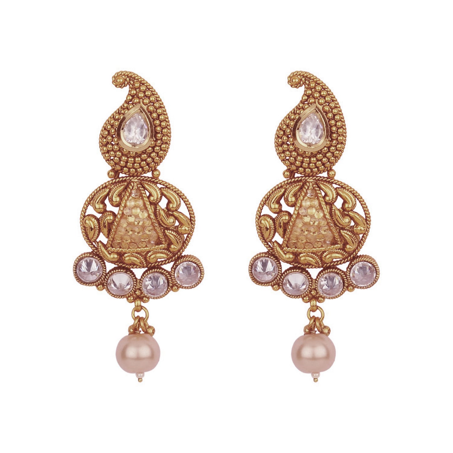 Swarna Swati Polki Necklace Set