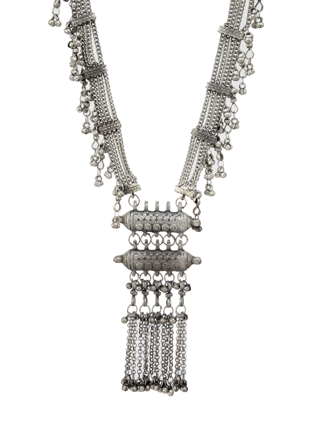 Chakori Oxidized Tribal Neckpiece