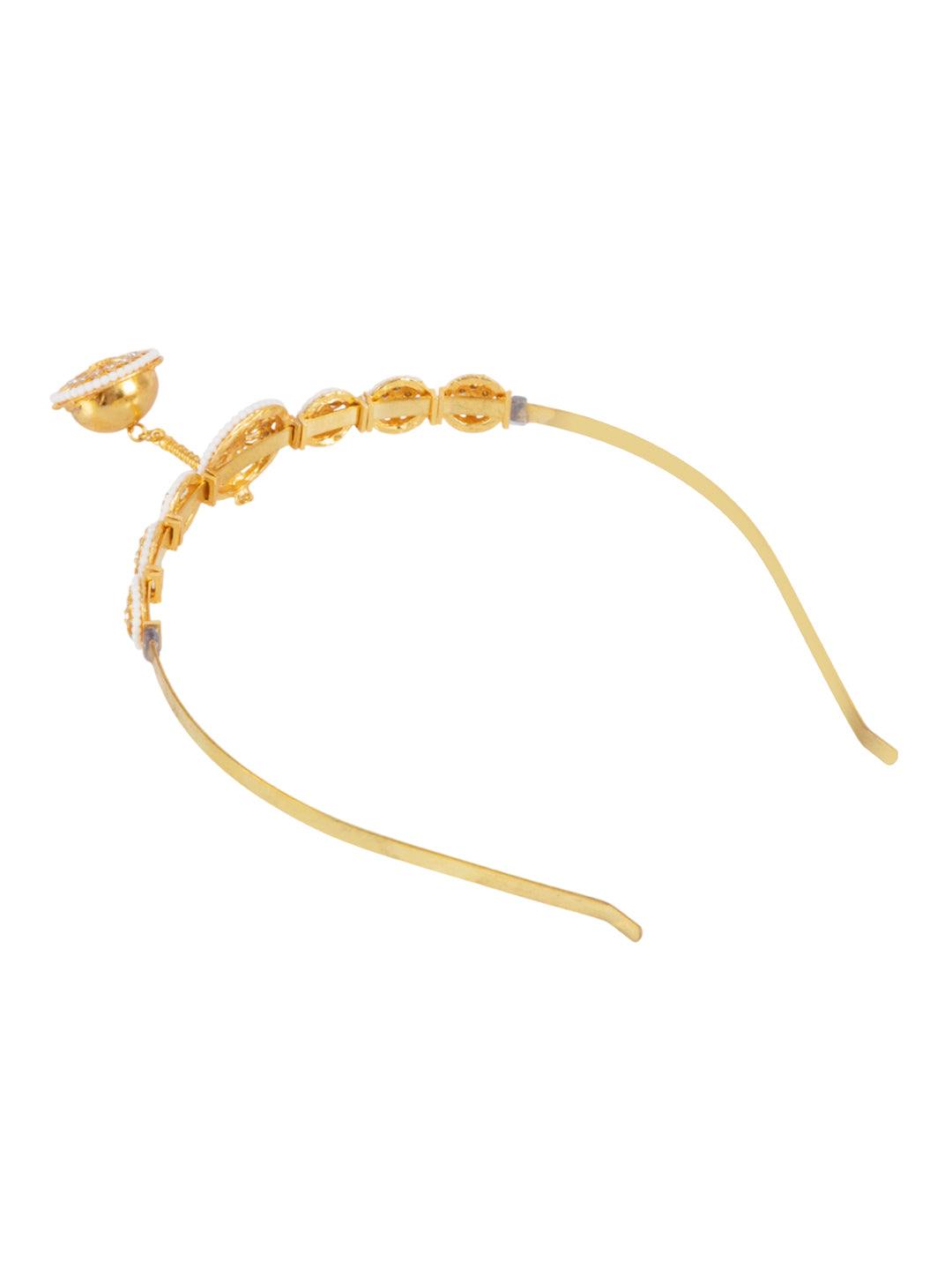 Baisa Sheeshphool with Borla Hairband