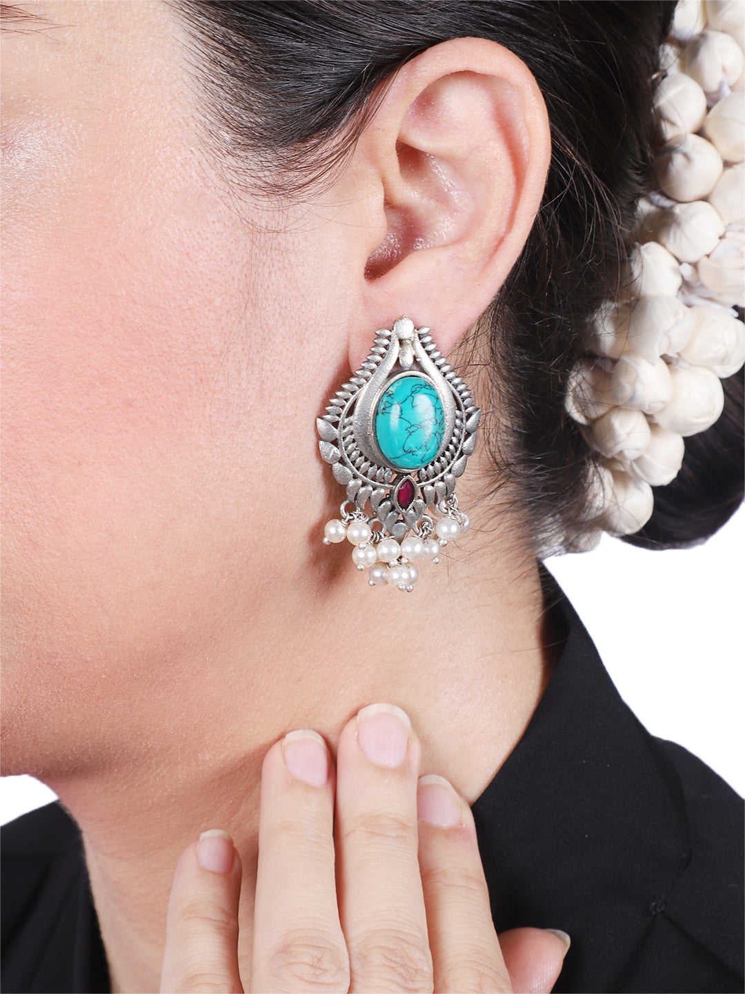 Kaushalya Turquoise Studs