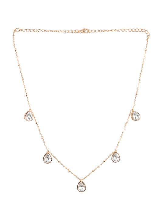 Firoza Amara Classic Polki Necklace Set