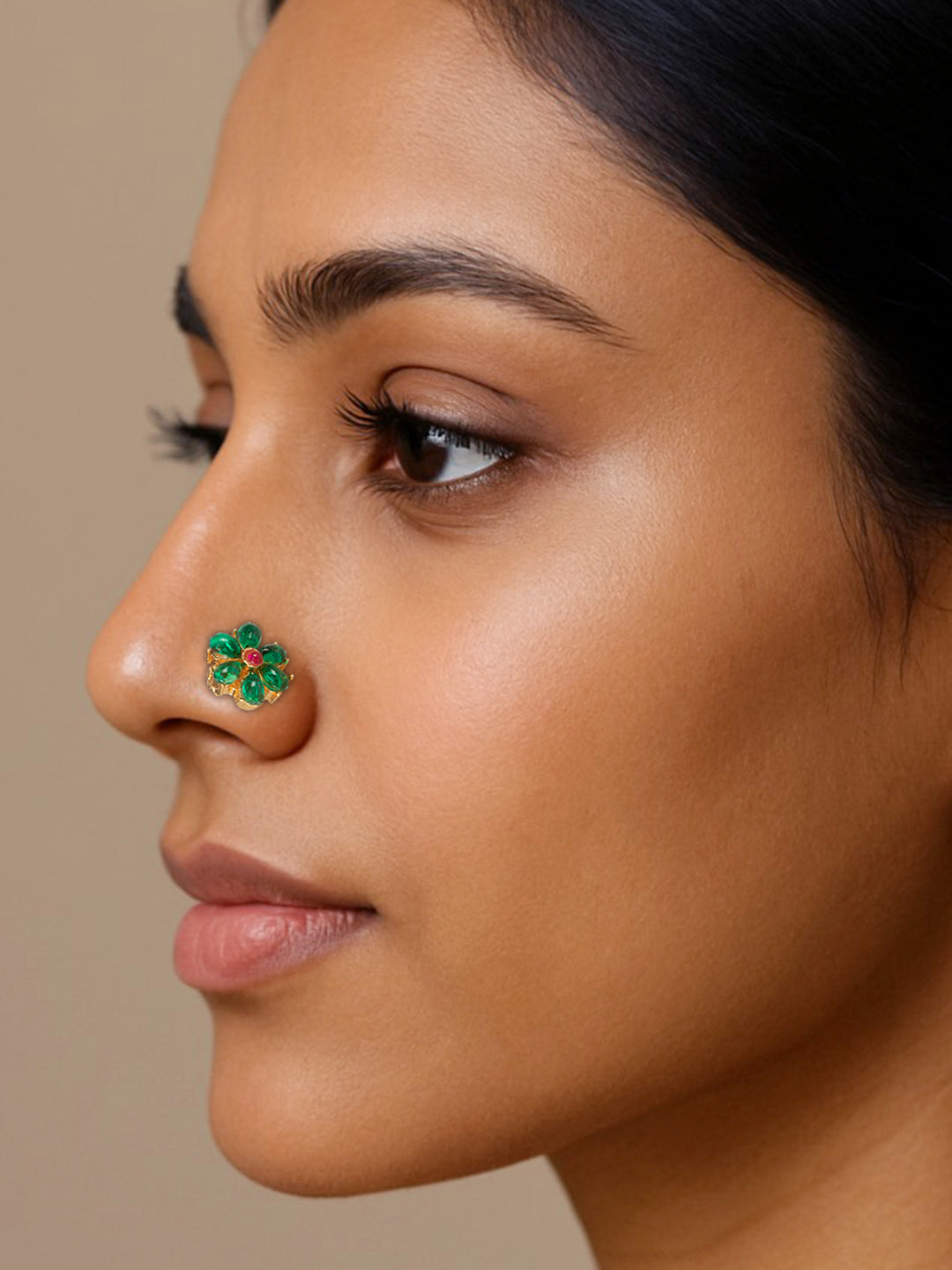 Gold Plated Spring Bloom Nosepin