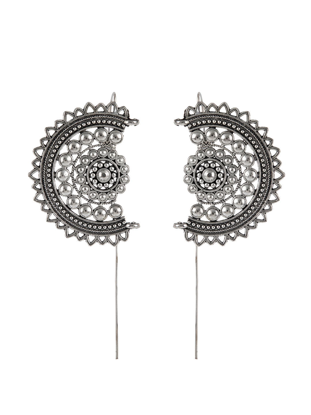 Silver Serenade Ear Cuffs