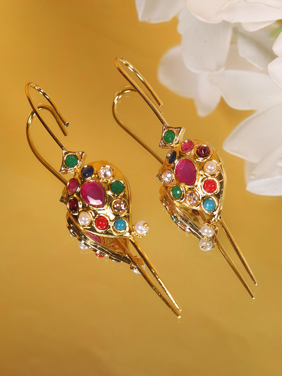 Nine Jewels Glory Ear Cuffs