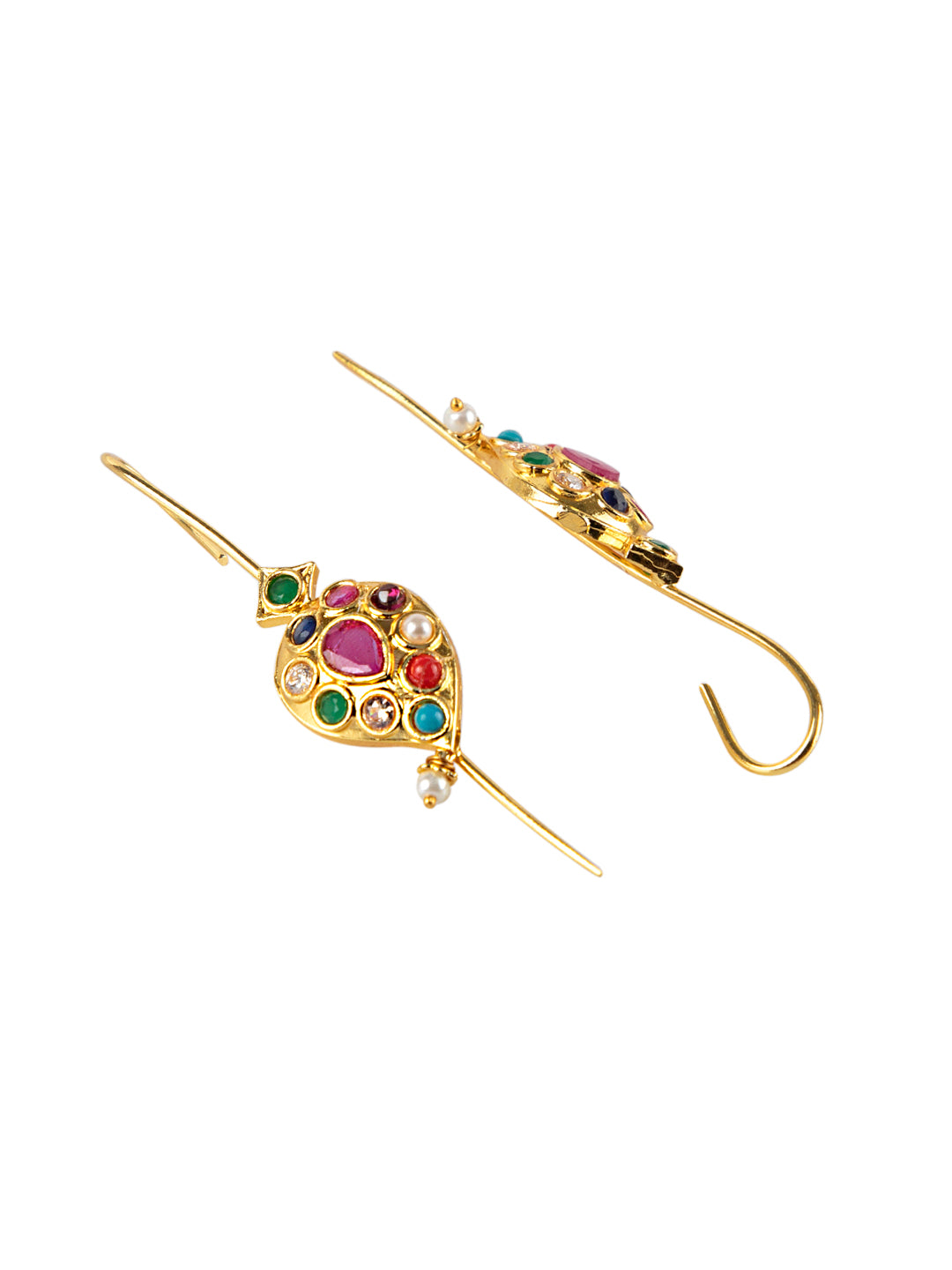 Nine Jewels Glory Ear Cuffs