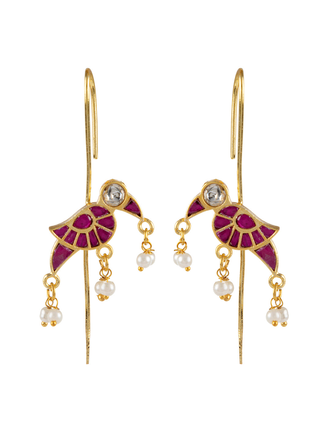 Rani Pink Ear Cuffs