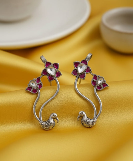 Firoza Whisper Of Gulab Ear Cuff