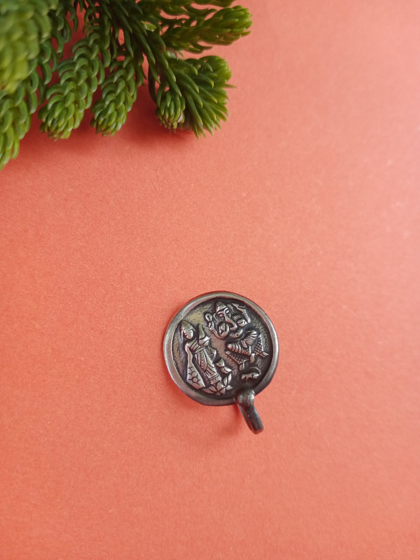 Lakshmi Narayan  Pure Silver Nosepin