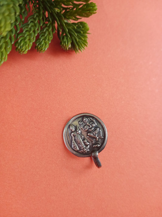 Lakshmi Narayan  Pure Silver Nosepin