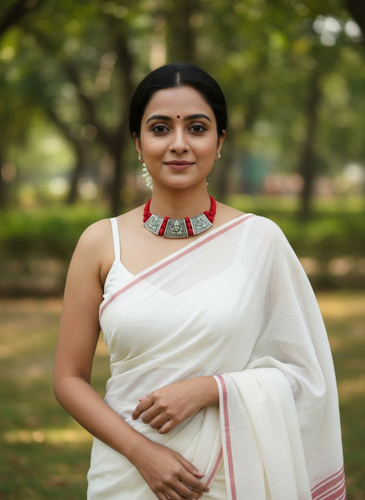 Teen Tukdi Statement Neckpiece