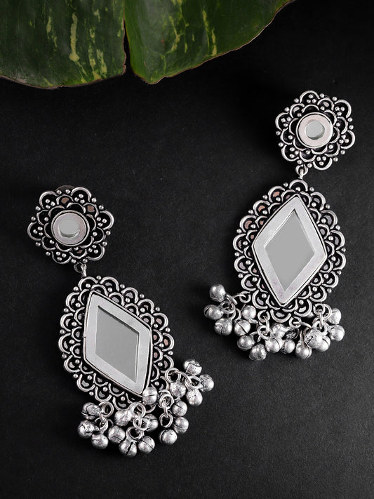 Aaina Collection Barfi Earrings