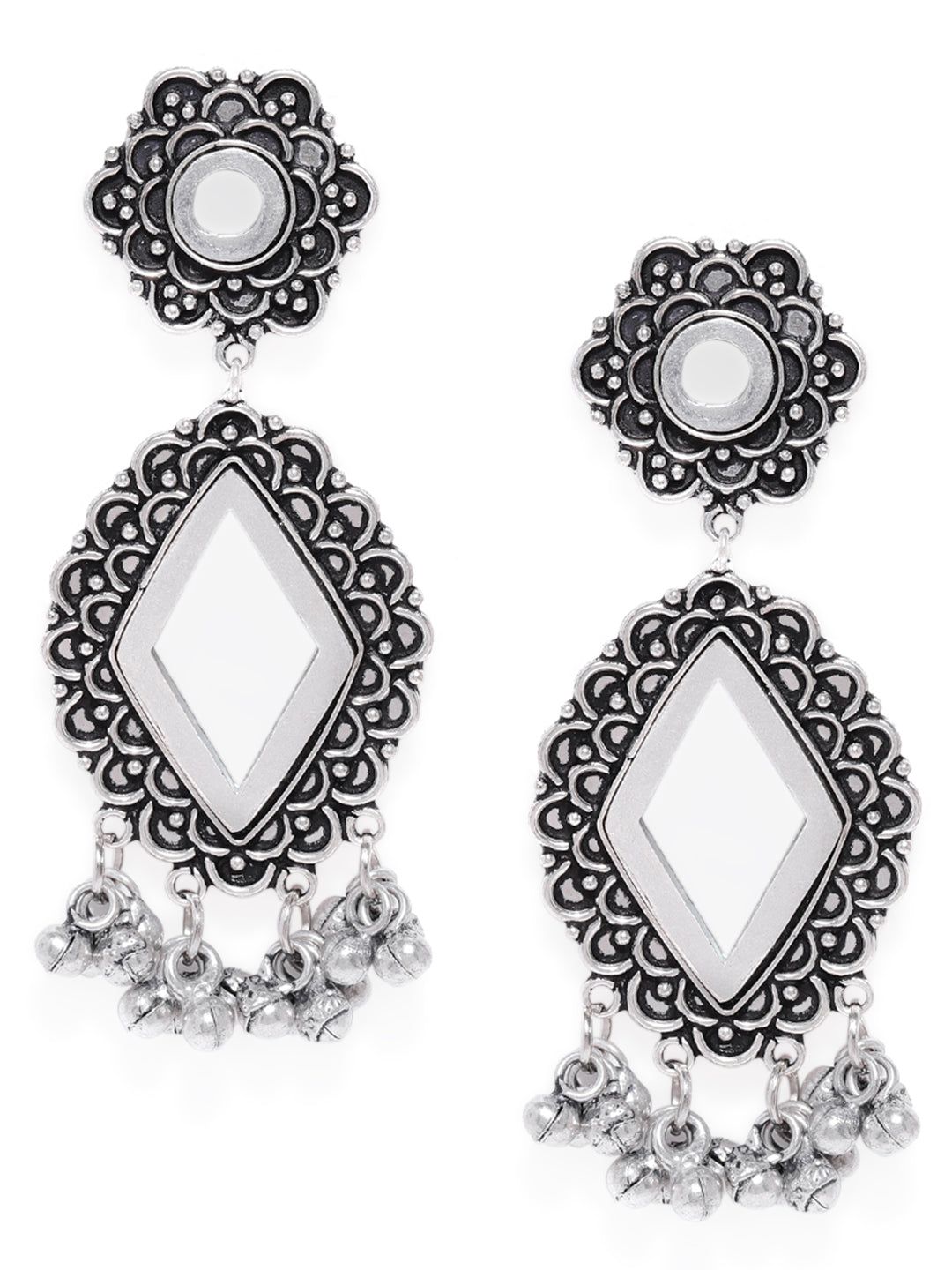 Aaina Collection Barfi Earrings