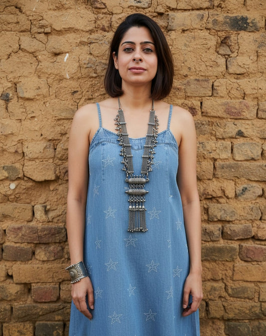 Chakori Oxidized Tribal Neckpiece