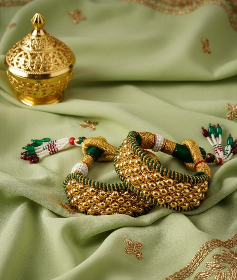 Firoza Royal Enchantress Ponchi Green 2.8