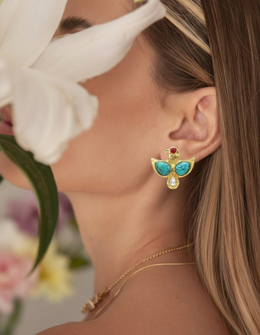 Turqaati Stud Earrings
