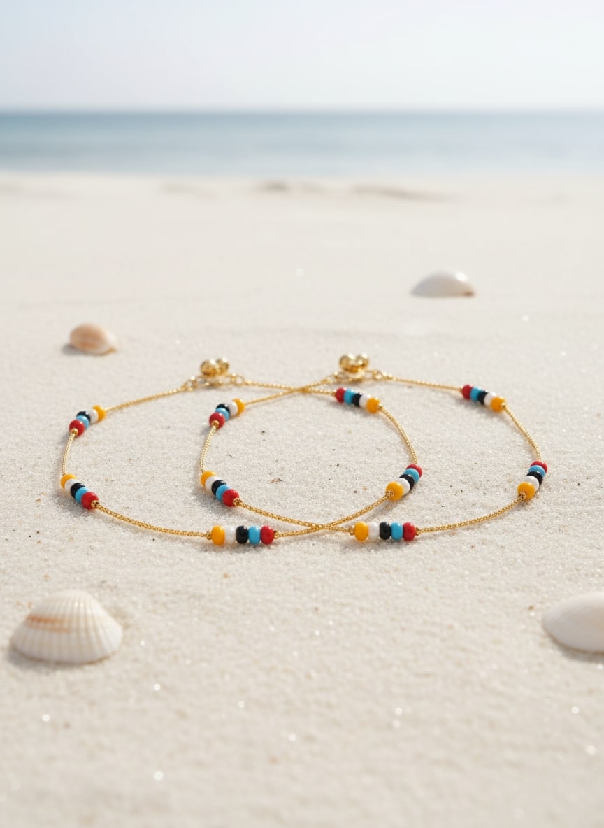 Firoza Beach Baatli Anklets