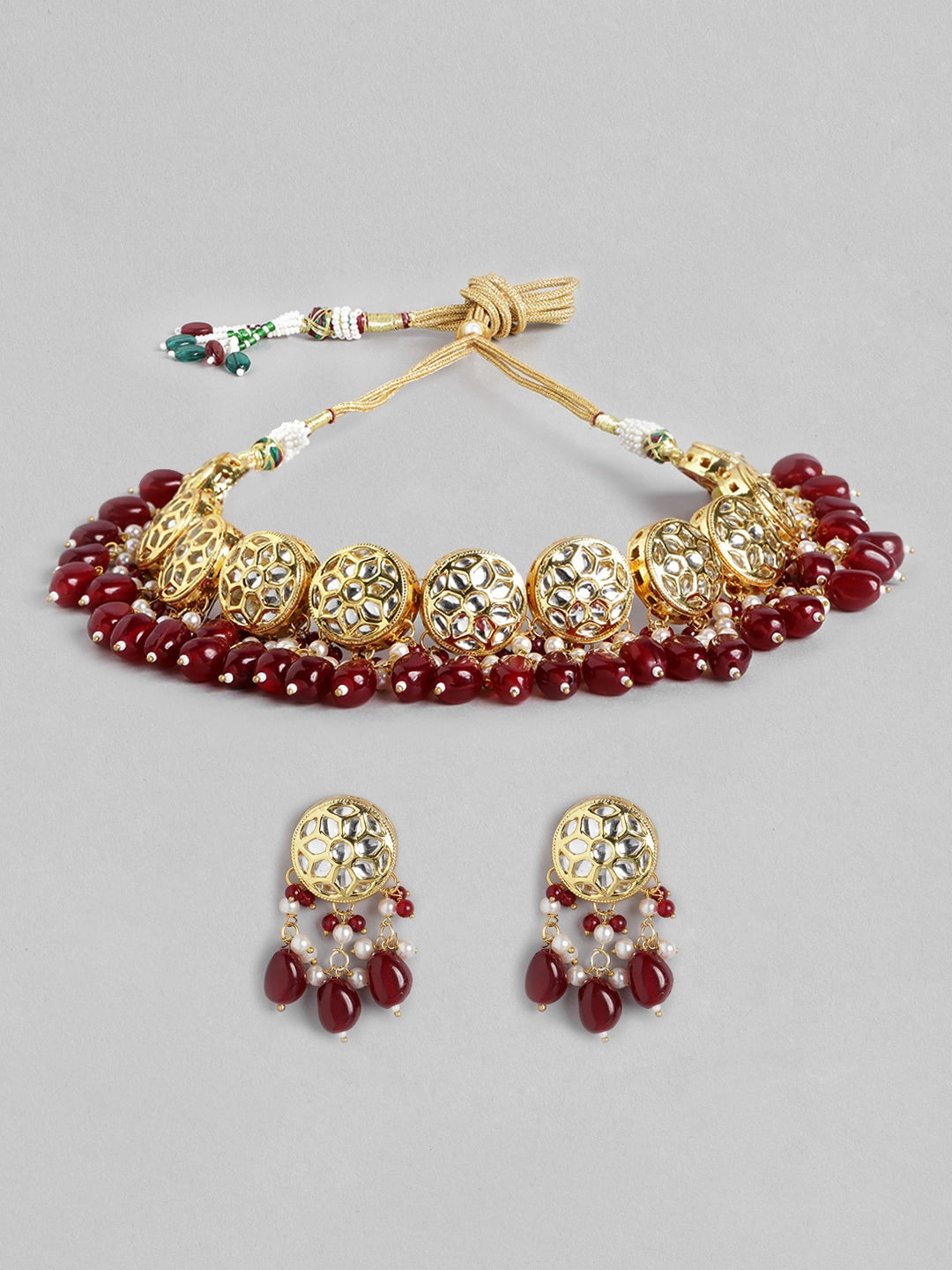 Jaipur Princess Kundan Necklace Set