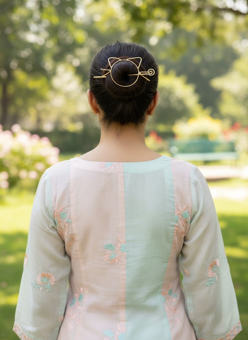 Meow Majestic Bun Stick