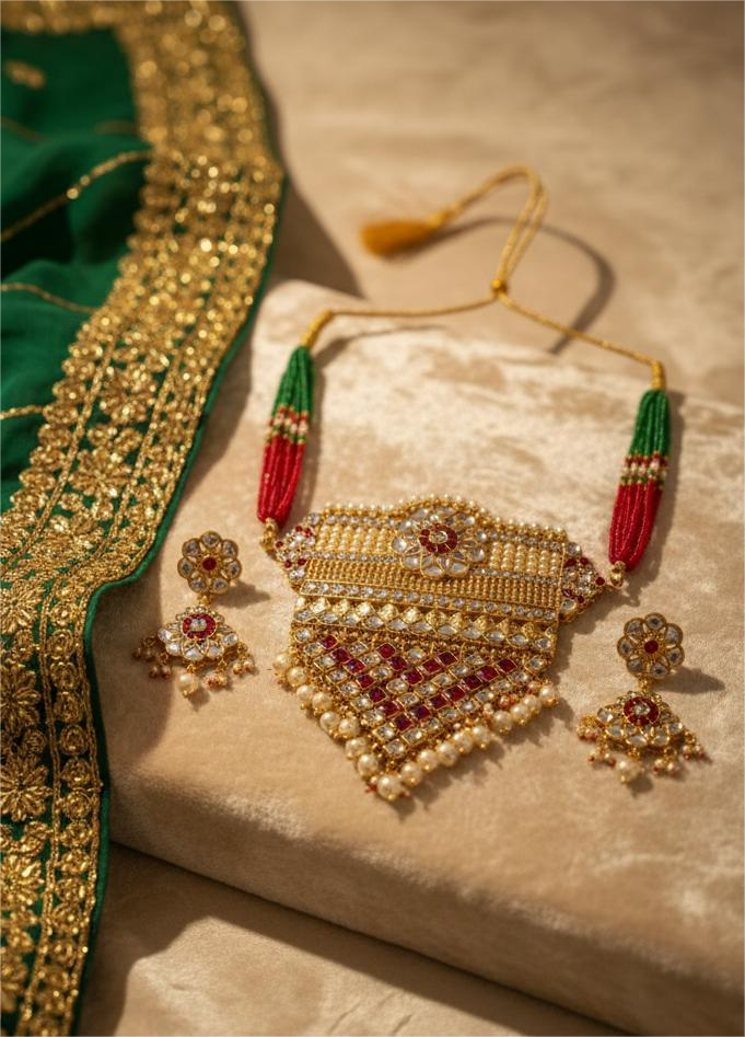 Firoza Rani Vasundhara Necklace Set