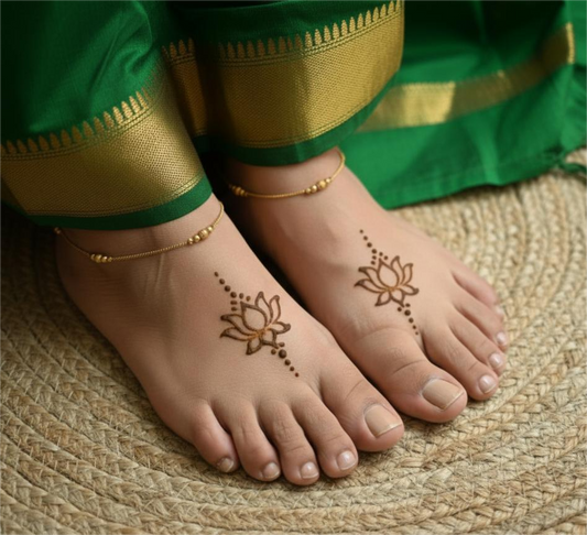 Firoza Kanak Anklets