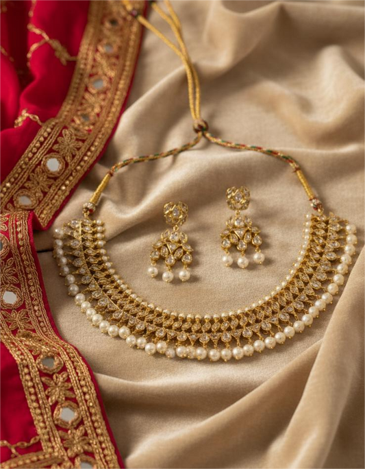 Firoza Noor-e-Zevar Jadau Necklace Set