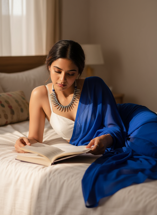 Firoza Moonlight Strokes Necklace