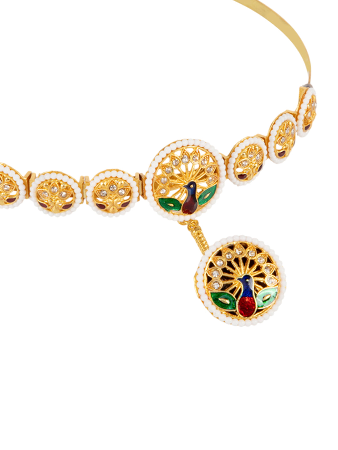 Baisa Sheeshphool with Borla Hairband