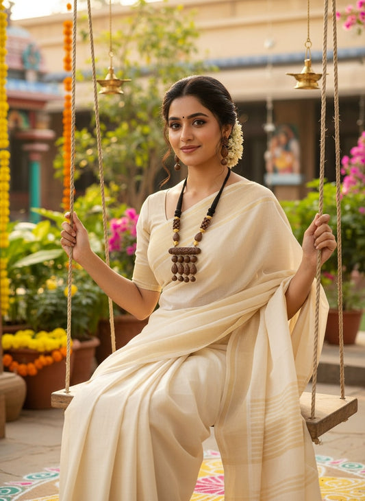 Earth Echo Terracota Necklace Set