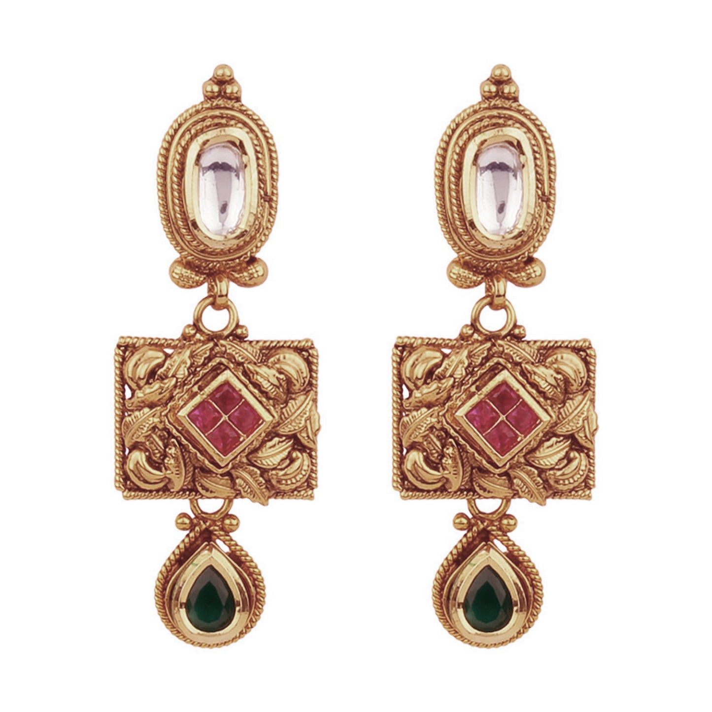 Swarna Rani Mani karnika Necklace Set