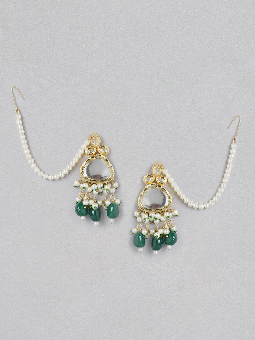 Hyderabadi Kundan Choker Set With Maangtikka