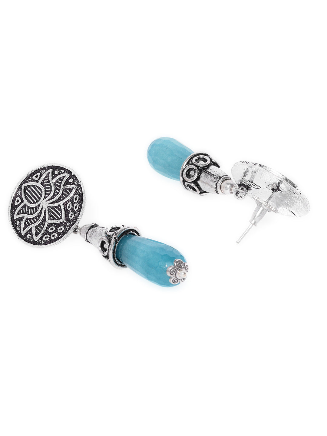 The Drop Collection  Aqua Earring