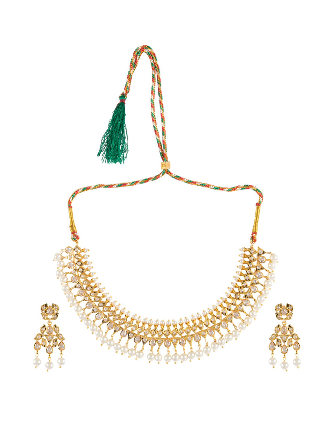 Firoza Noor-e-Zevar Jadau Necklace Set