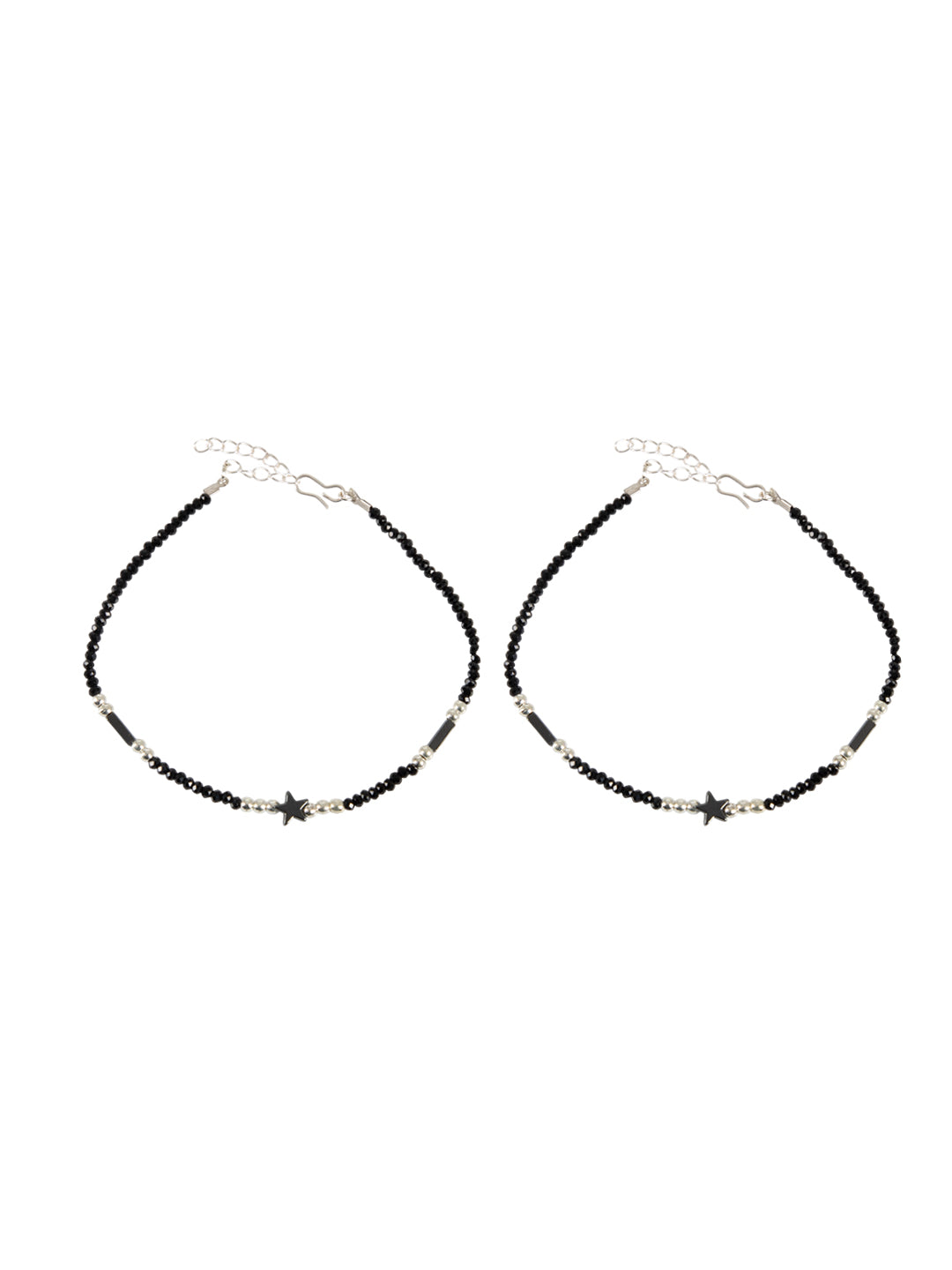 Firoza Do Taara Anklets