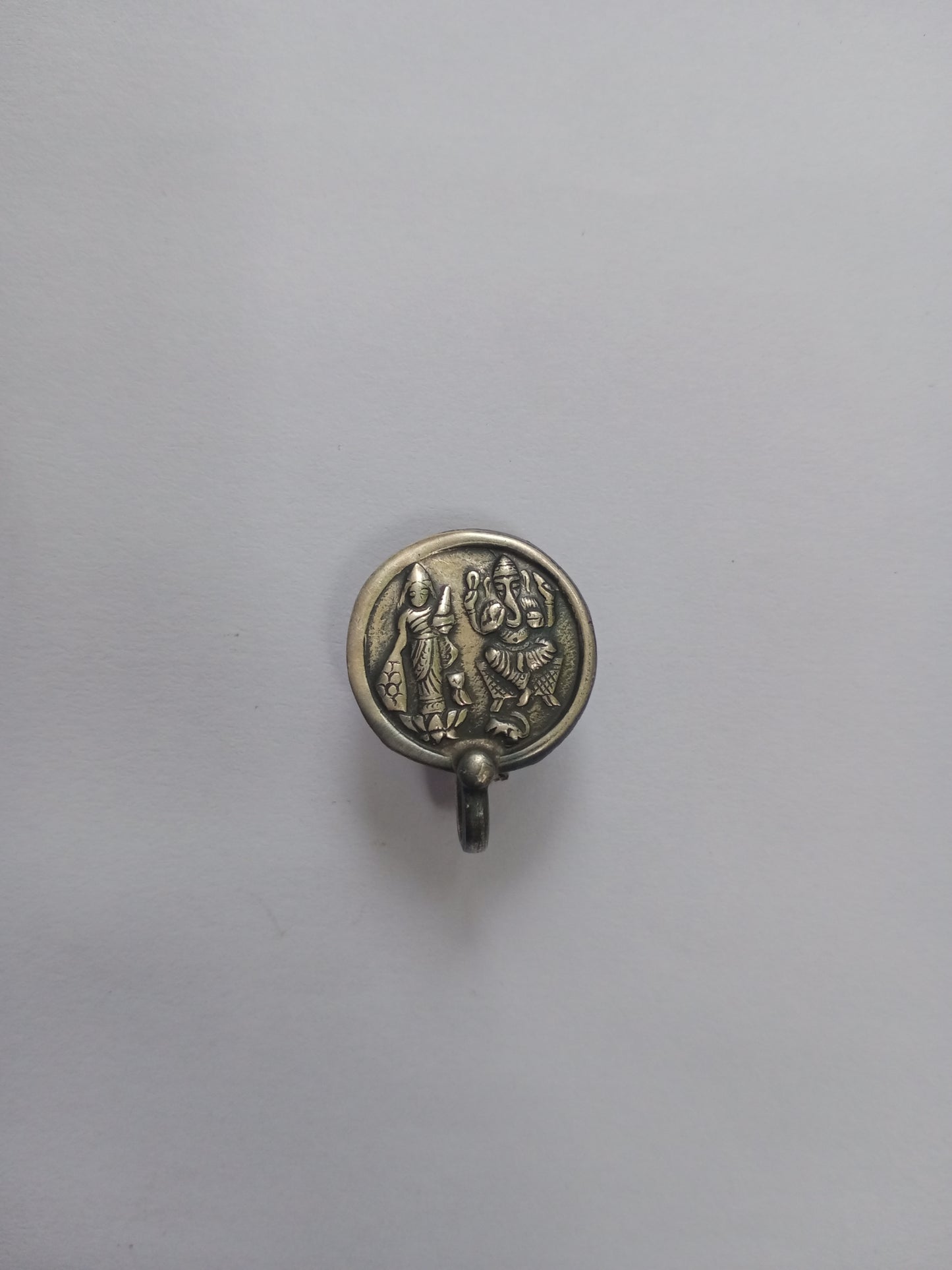 Lakshmi Narayan  Pure Silver Nosepin