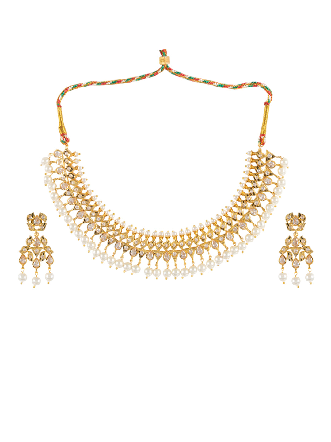 Firoza Noor-e-Zevar Jadau Necklace Set