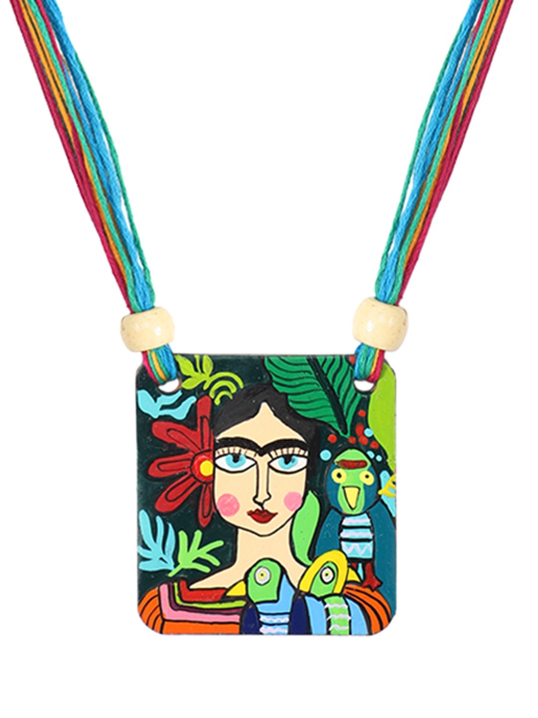 Firoza Frida.s Garden Terracota Necklace Set