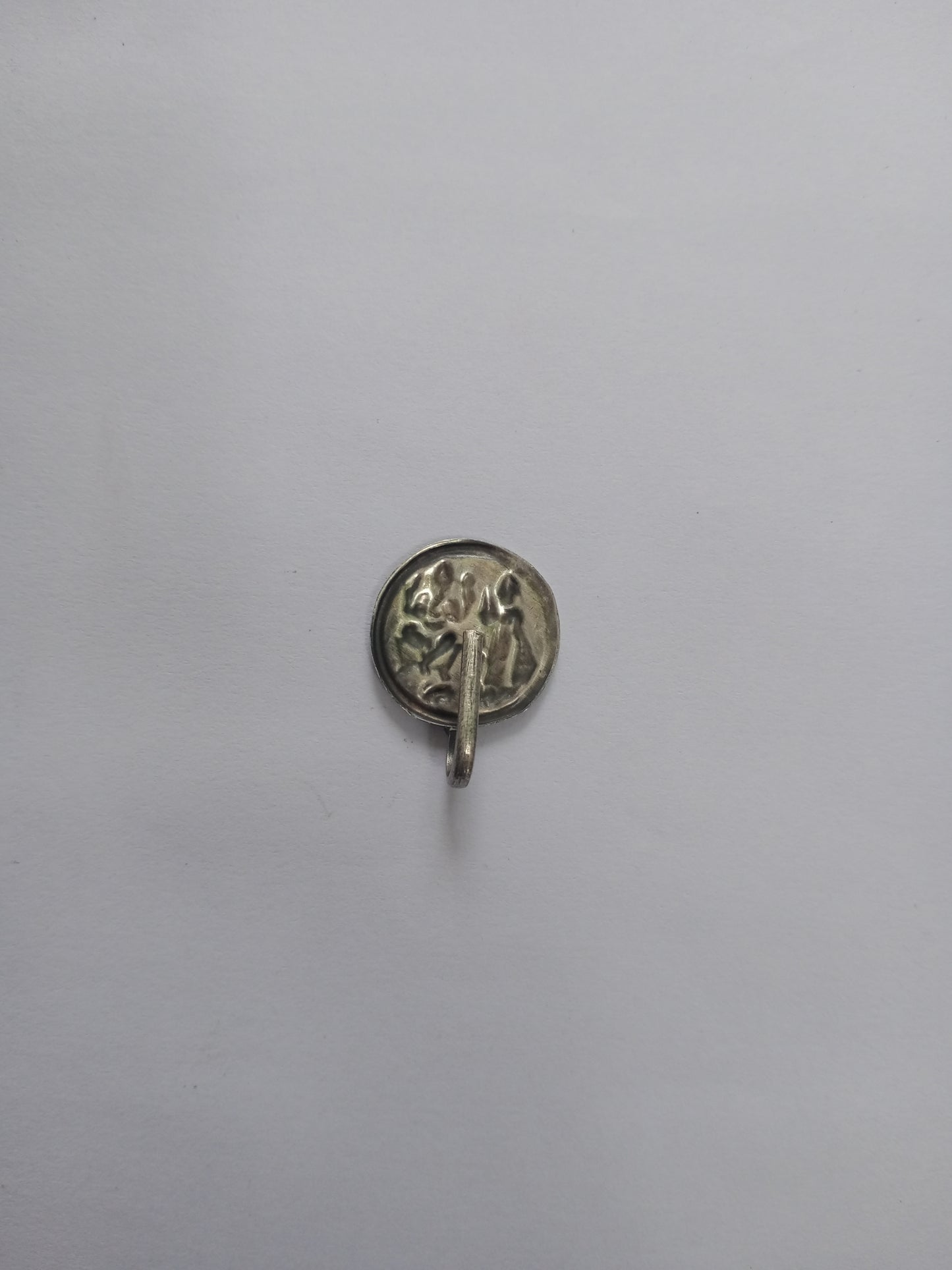 Lakshmi Narayan  Pure Silver Nosepin