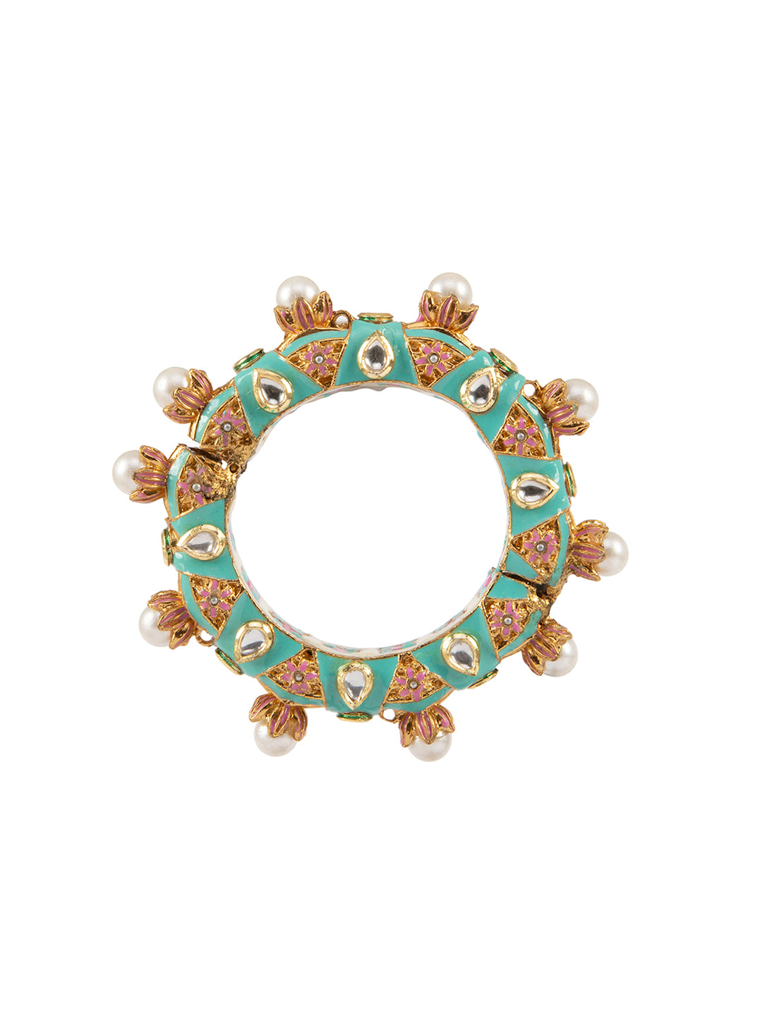 Firoza Rangrez-E-Bahar Bangle Set