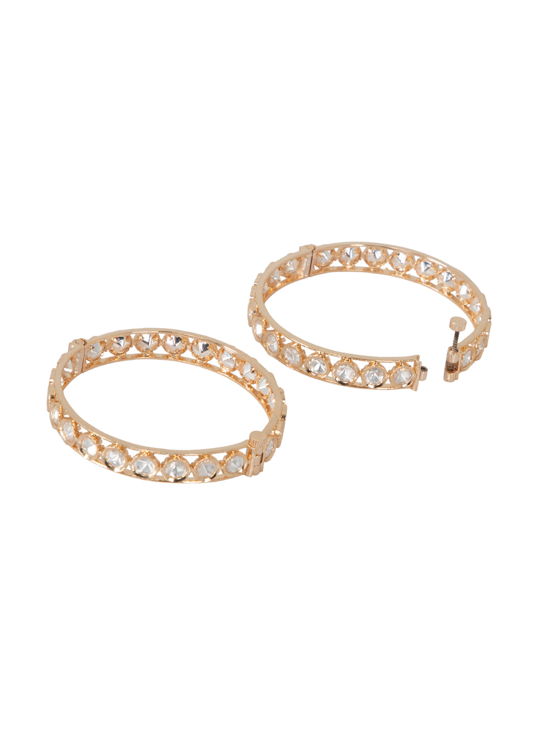 Firoza Noor Kundan Statement Bangle Set