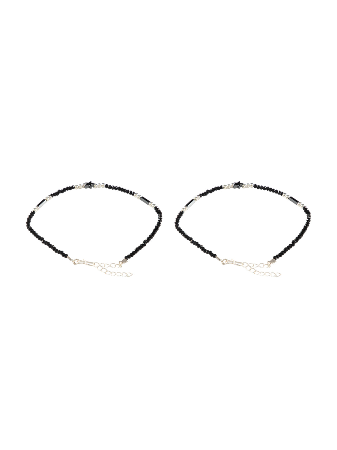 Firoza Do Taara Anklets