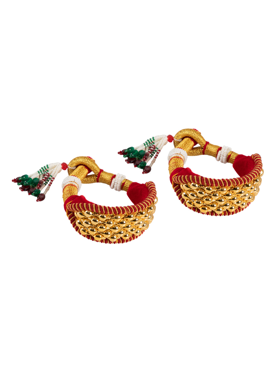 Firoza Royal Enchantress Ponchi Red 2.8