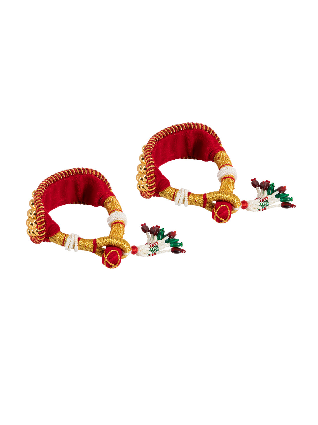 Firoza Royal Enchantress Ponchi Red 2.6