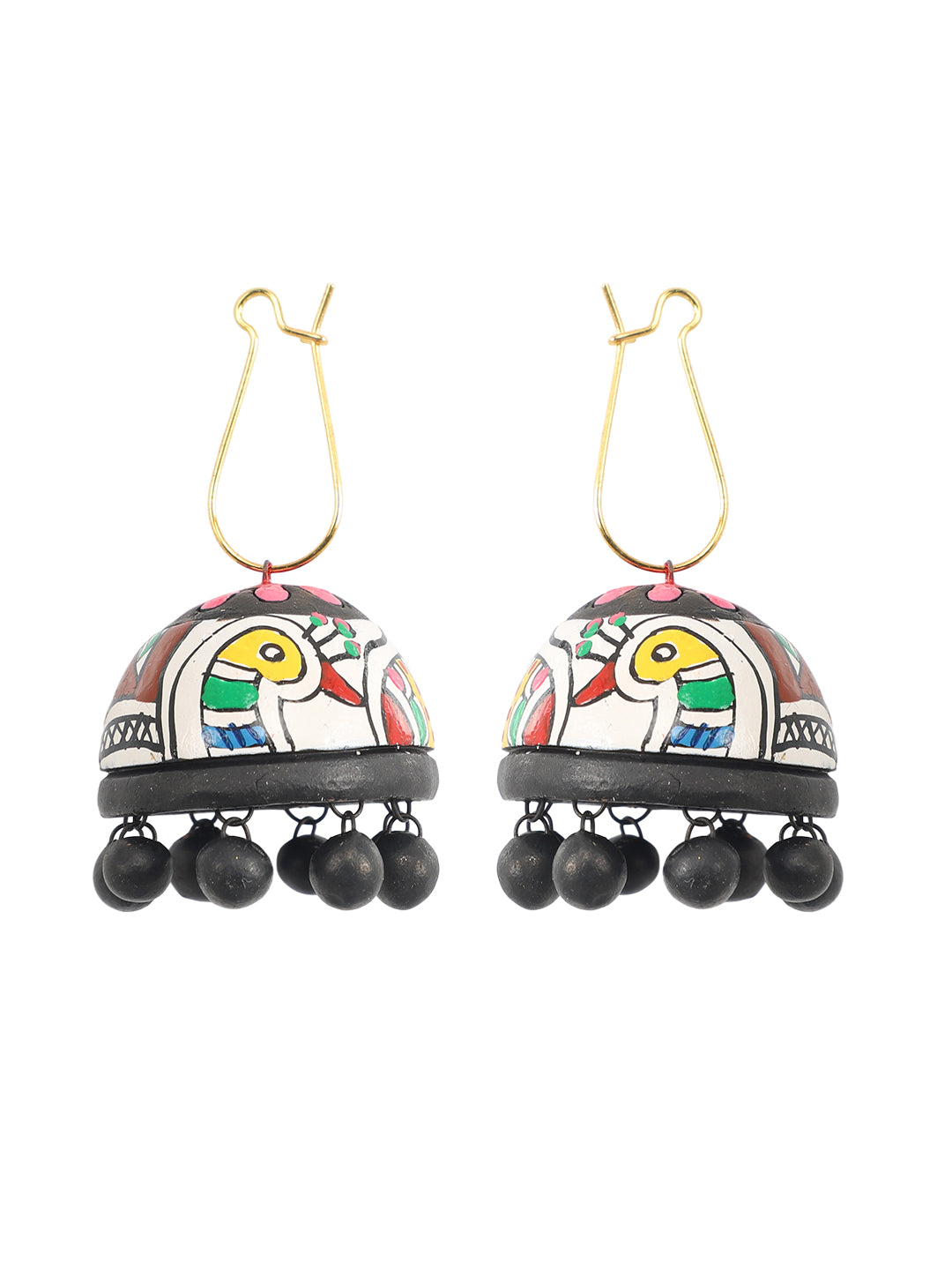 Firoza Banita Madhubani Terracotta Necklace Set