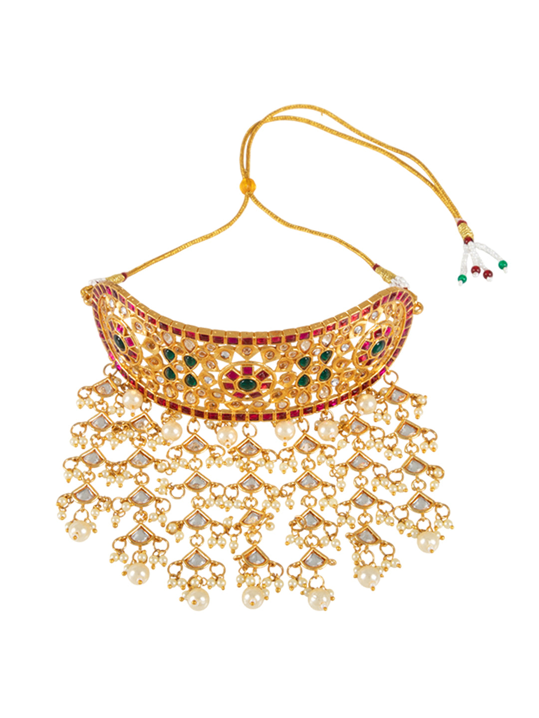 Firoza Shringarika Choker & Chandbaali Set