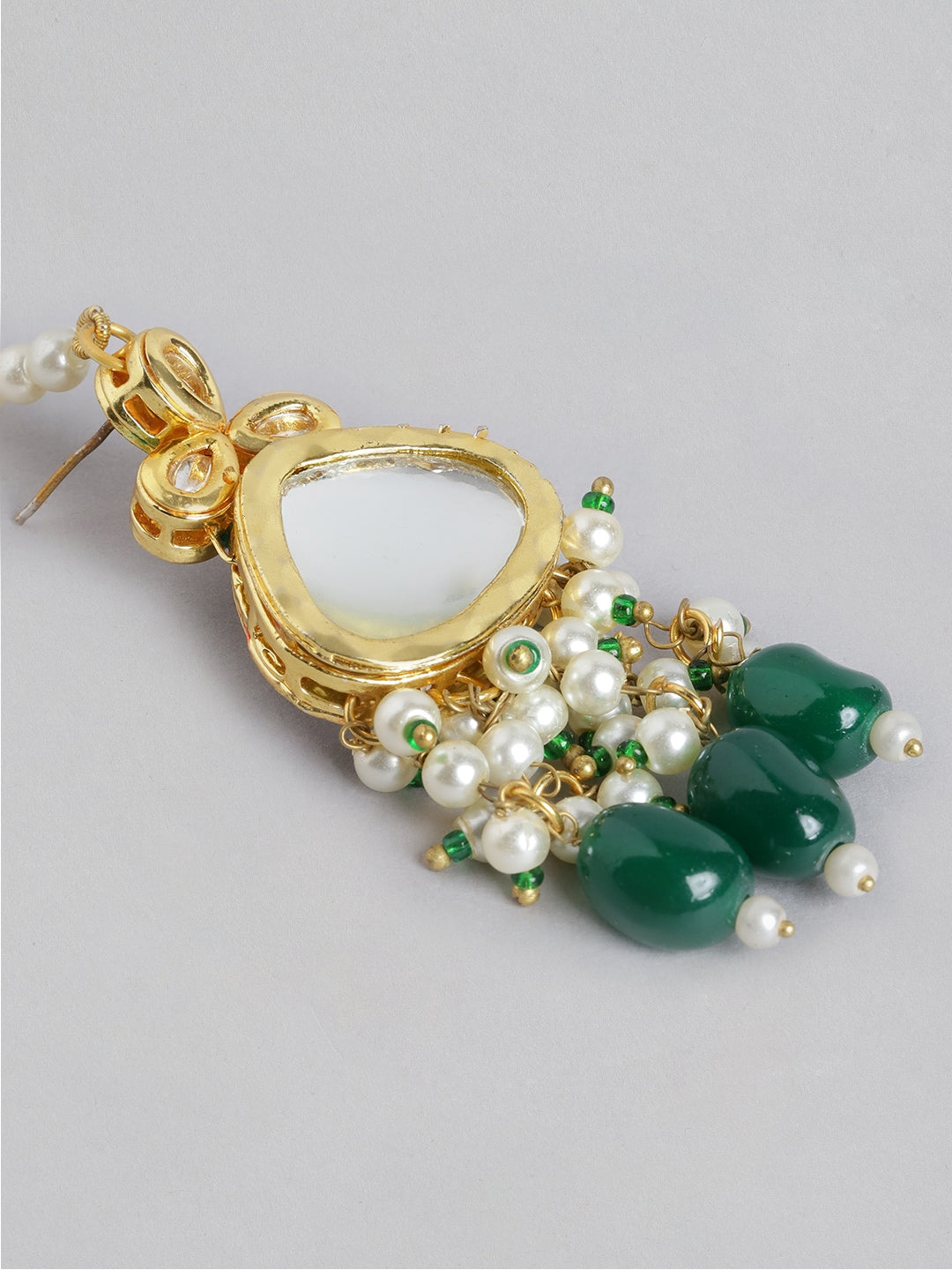 Hyderabadi Kundan Choker Set With Maangtikka