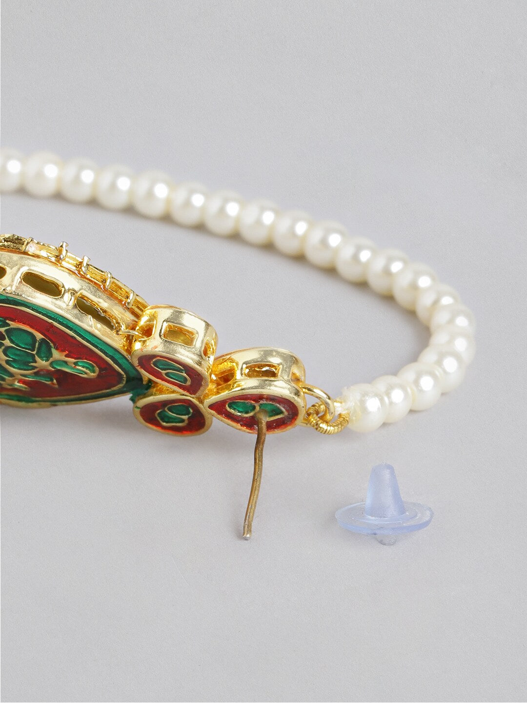 Hyderabadi Kundan Choker Set With Maangtikka