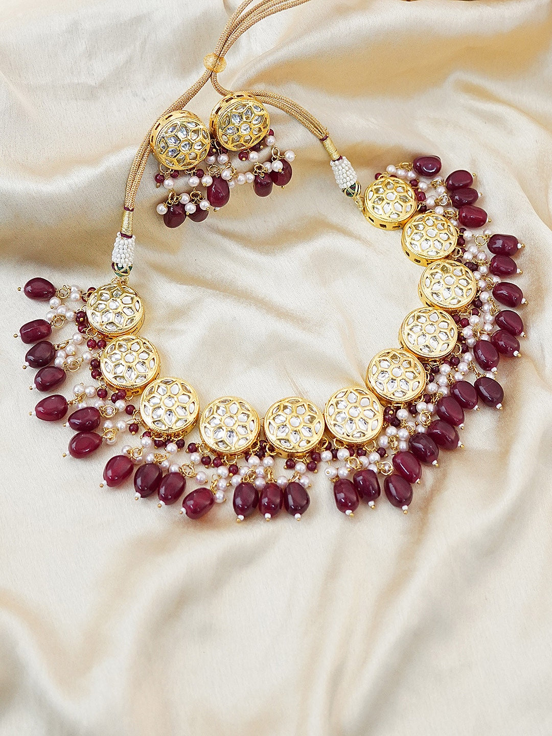 Jaipur Princess Kundan Necklace Set