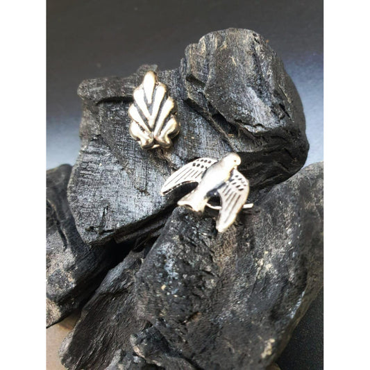 Seagul Oxidized Nose Pin Combo