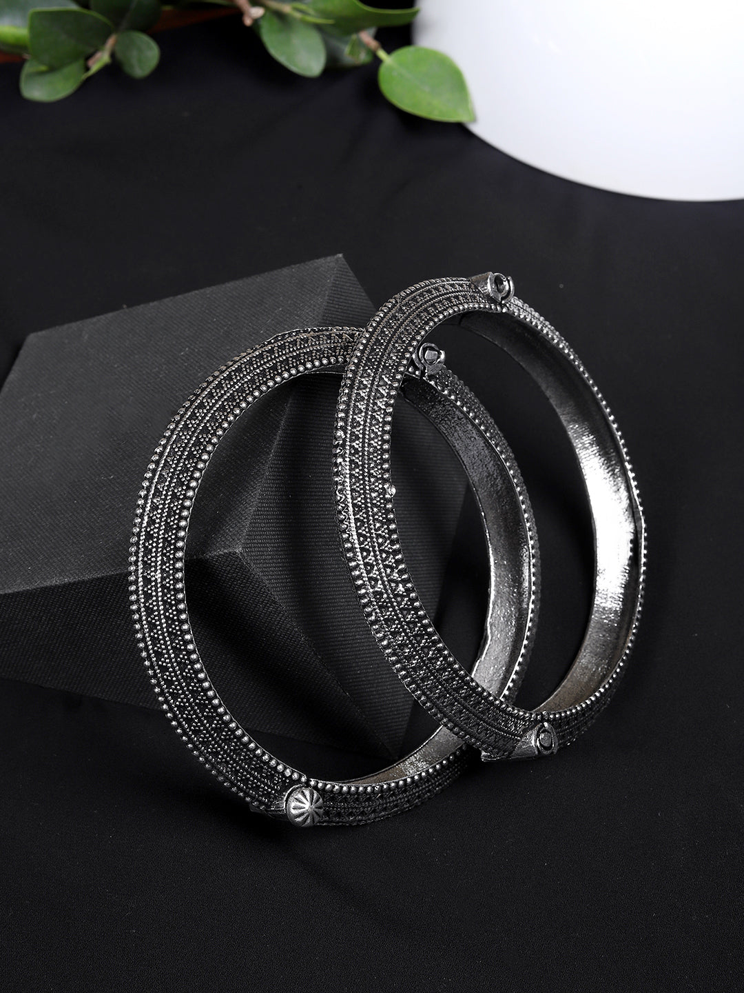Lunar Gleam Ankle Cuffs