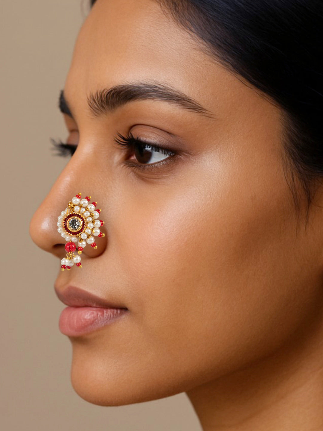 Gold Plated Chandra Ragini Besar